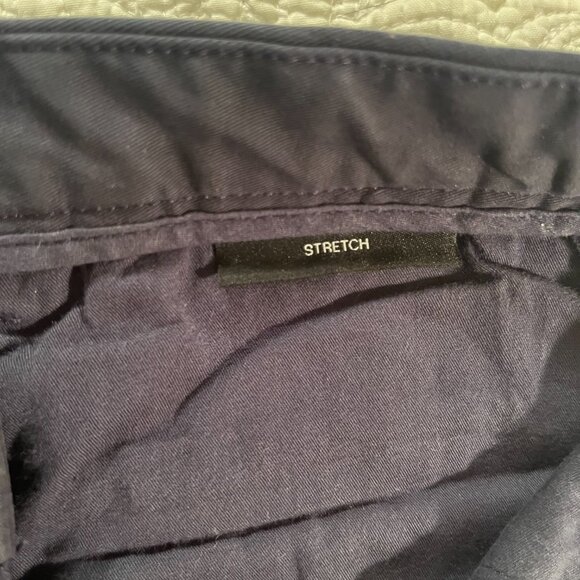 BOSS Hugo Boss Men's Stretch Chino Pants – Navy Blue (Size 32R / EU 48 / US 32R) - Picture 8 of 11